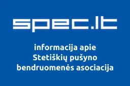 Stetiškių pušyno bendruomenės asociacija | spec.lt
