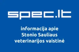 Stonio Sauliaus veterinarijos vaistinė