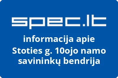 Stoties g. 10ojo namo savininkų bendrija | spec.lt