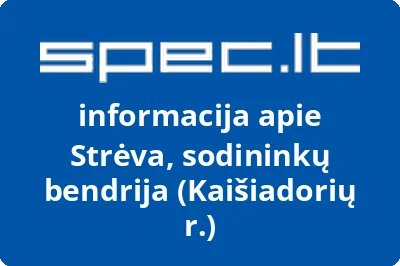 Strėva, sodininkų bendrija (Kaišiadorių r.)