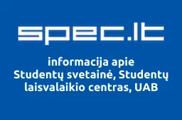 Studentų svetainė, Studentų laisvalaikio centras, UAB | spec.lt