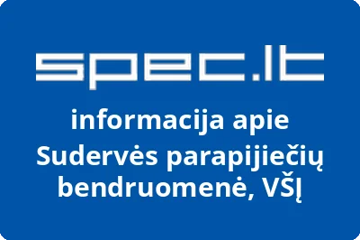 Sudervės bendruomenės iniciatyvos, VŠĮ