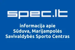 Sūduva, Marijampolės Savivaldybės Sporto Centras iliustracija