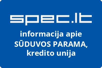 SŪDUVOS PARAMA, kredito unija | spec.lt