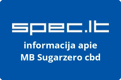 Sugarzero cbd, MB | spec.lt