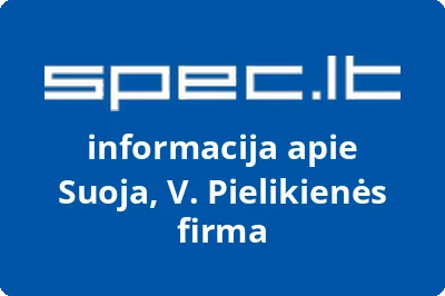 Suoja, V. Pielikienės firma