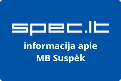 Suspėk, MB | spec.lt