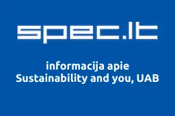 Sustainability and you, UAB | spec.lt