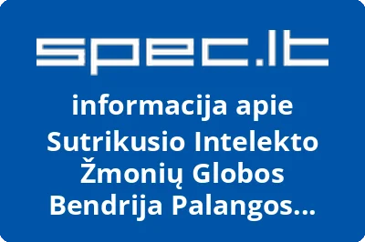 Sutrikusio intelekto žmonių globos bendrija Palangos viltis