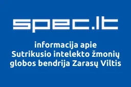 Sutrikusio intelekto žmonių globos bendrija Zarasų Viltis | spec.lt