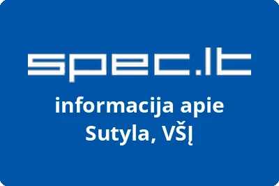 Sutyla, VŠĮ