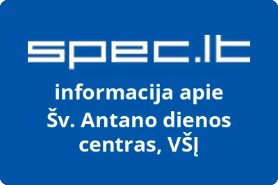 Šv. Antano dienos centras, VŠĮ