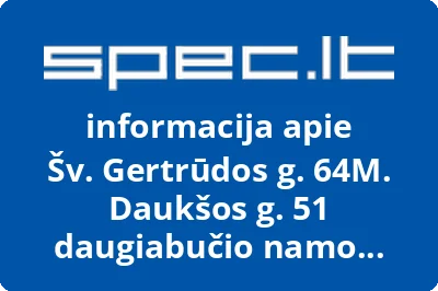 Šv. Gertrūdos g. 64M. Daukšos g. 51 daugiabučio namo savininkų bendrija