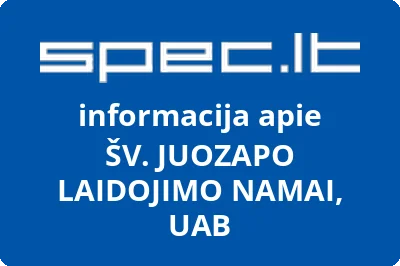 ŠV. JUOZAPO NAMAI, UAB