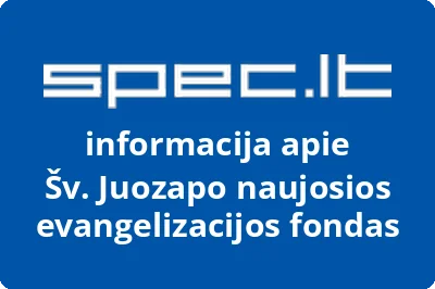 Šv. Juozapo naujosios evangelizacijos fondas | spec.lt