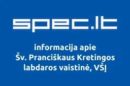 Šv. Pranciškaus Kretingos labdaros vaistinė, VŠĮ