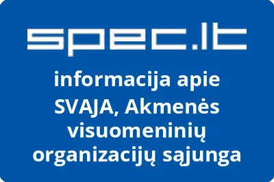 Akmenės visuomeninių organizacijų sąjunga Svaja