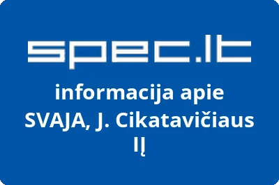 SVAJA, J. Cikatavičiaus, IĮ