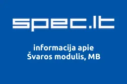 Švaros modulis, MB | spec.lt