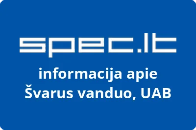Švarus vanduo, UAB | spec.lt