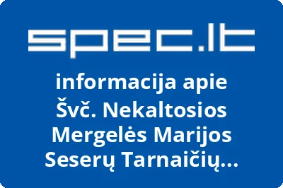 Švč. Nekaltosios Mergelės Marijos Tarnaičių Kongregacija