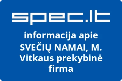SVEČIŲ NAMAI, M. Vitkaus prekybinė firma