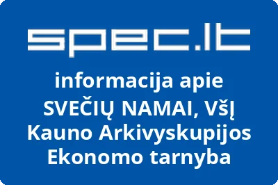 Kauno arkivyskupijos Ekonomo tarnyba, VŠĮ