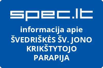 ŠVEDRIŠKĖS ŠV. JONO KRIKŠTYTOJO PARAPIJA