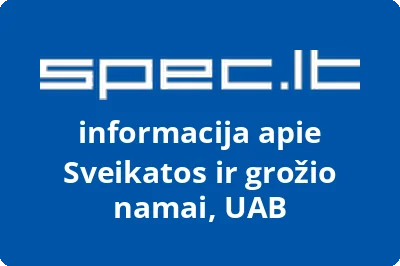 Sveikatos ir grožio namai, UAB