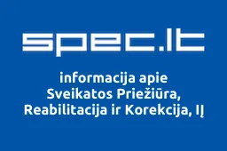 Sveikatos Priežiūra, Reabilitacija ir Korekcija, IĮ iliustracija