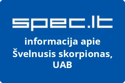 Švelnusis skorpionas, UAB | spec.lt