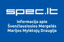 Švenčiausiosios Mergelės Marijos Mylėtojų Draugija | spec.lt