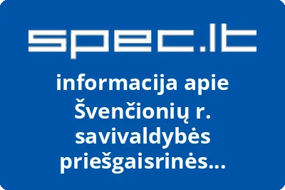 Švenčionių r. savivaldybės priešgaisrinės apsaugos tarnyba