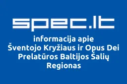 Šventojo Kryžiaus ir Opus Dei Prelatūros Baltijos Šalių Regionas | spec.lt