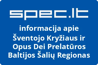 Šventojo Kryžiaus ir Opus Dei Prelatūros Baltijos Šalių Regionas