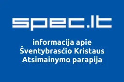 Šventybrasčio Kristaus Atsimainymo parapija iliustracija