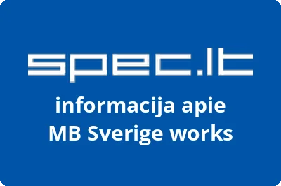 Sverige works, MB | spec.lt