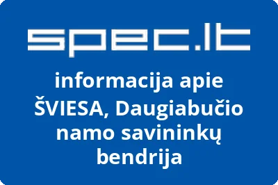 ŠVIESA, Daugiabučio namo savininkų bendrija