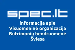 Visuomeninė organizacija Butrimonių bendruomenė Šviesa | spec.lt