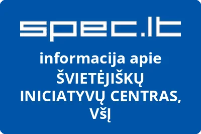 ŠVIETĖJIŠKŲ INICIATYVŲ CENTRAS, VšĮ