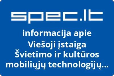 Švietimo ir kultūros mobiliųjų technologijų institutas, VŠĮ