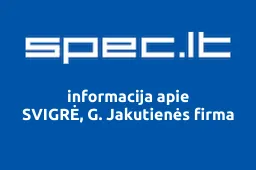 SVIGRĖ, G. Jakutienės firma | spec.lt