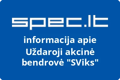 SViks, UAB | spec.lt