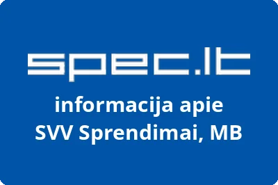 SVV Sprendimai, MB