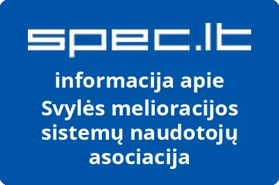 Svylės melioracijos sistemų naudotojų asociacija
