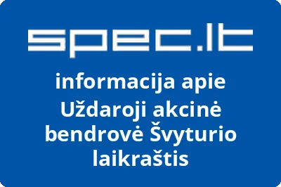 Švyturio laikraštis, UAB