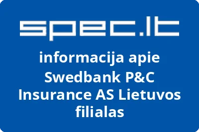 Swedbank P&C Insurance AS Lietuvos filialas