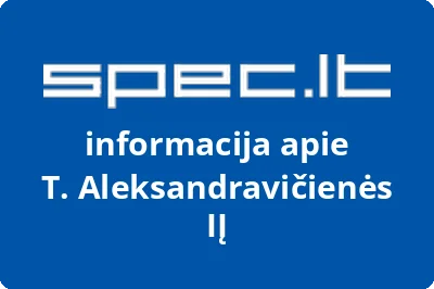 T. Aleksandravičienės individuali įmonė