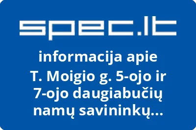 T. Moigio g. 5-ojo ir 7-ojo daugiabučių namų savininkų bendrija