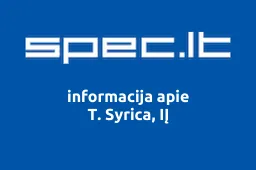 T. Syrica, IĮ | spec.lt